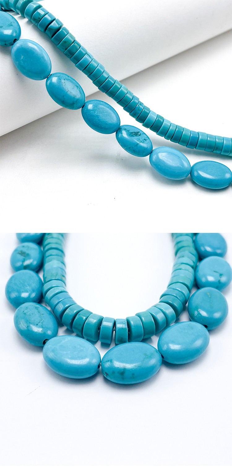 10*14mmTurquoise Oval Beads