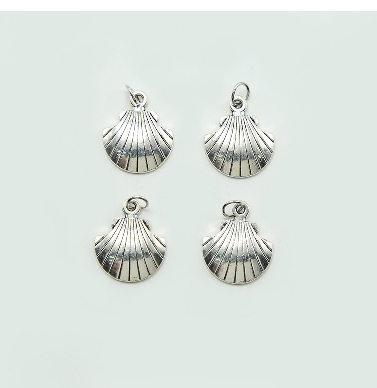 Seashell Antique Silver Charm