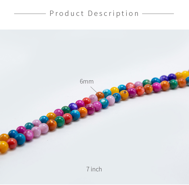 Multi Color Shell Beads