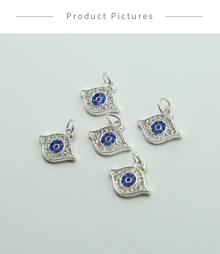 Evil Eye Silver Plated Charm