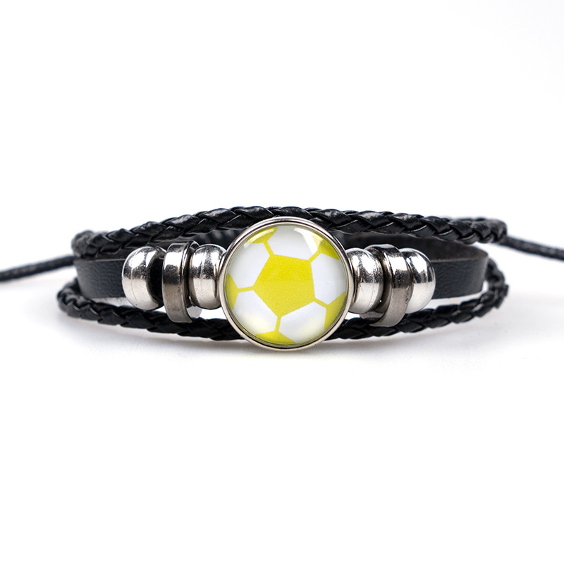 Football lover bracelet sports basketball baseball