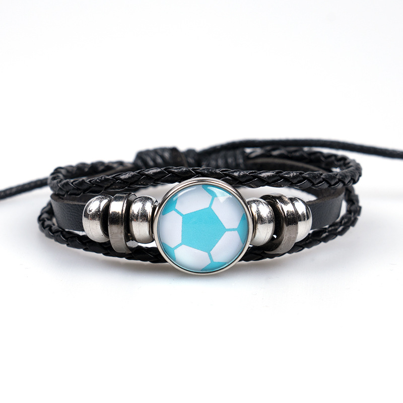 Football lover bracelet sports basketball baseball