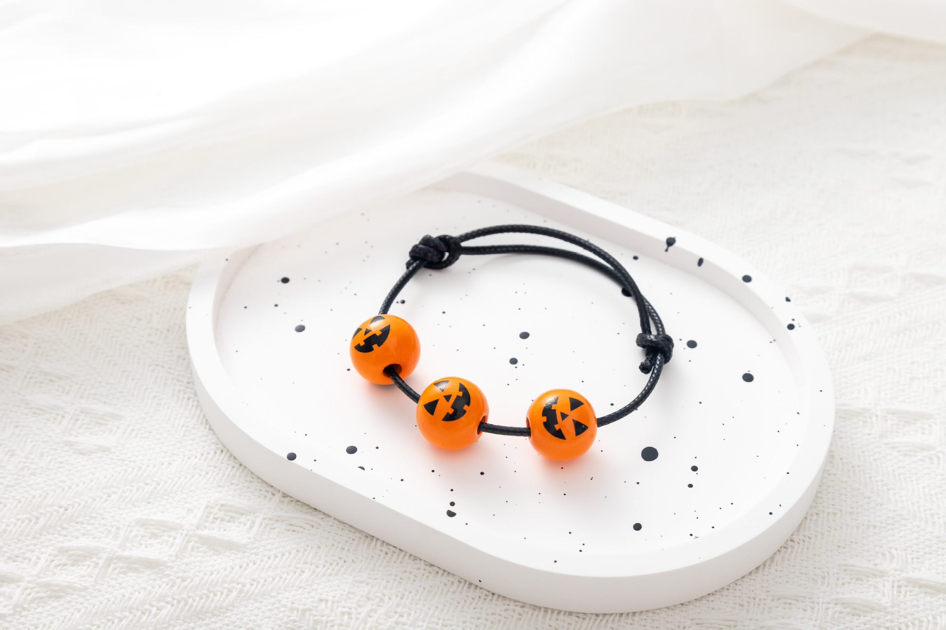 Halloween bracelet Pumpkin Eyeball Ghost