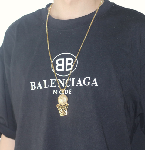 Basketball Necklace