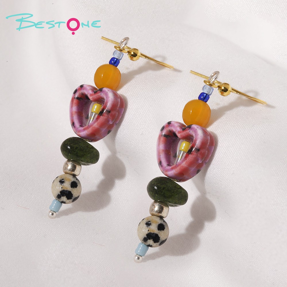 Enchanted Butterfly Beaded Drop Earrings