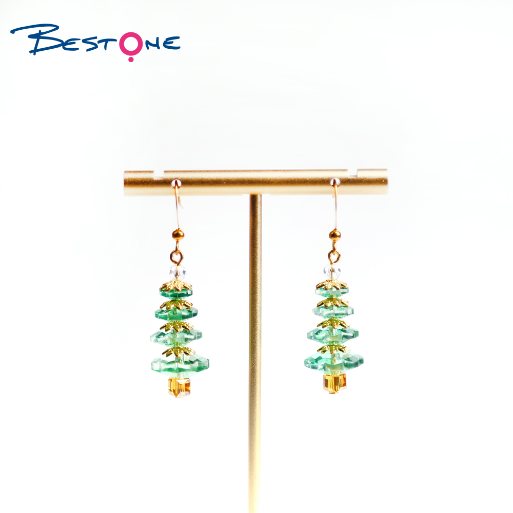 Acrylic  Christmas tree  Earrings