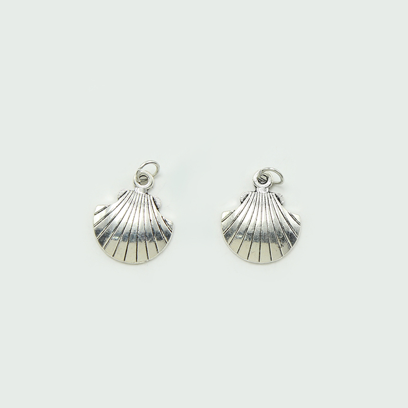 Seashell Antique Silver Charm