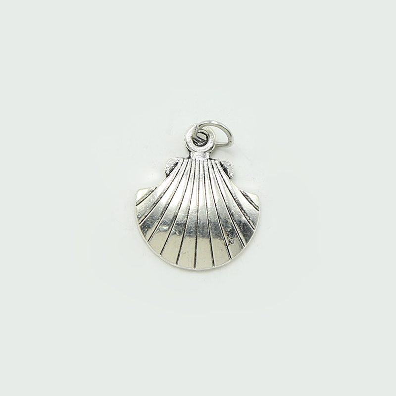 Seashell Antique Silver Charm