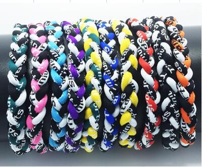 Nylon rope colorful bracelet Sports bracelet for sports tennis