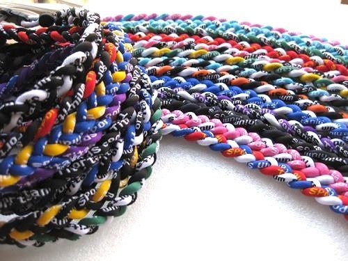 Nylon rope colorful bracelet Sports bracelet for sports tennis