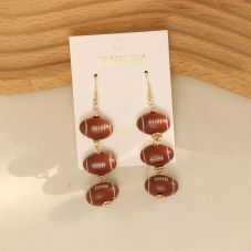 American football earring olympic games super bowl