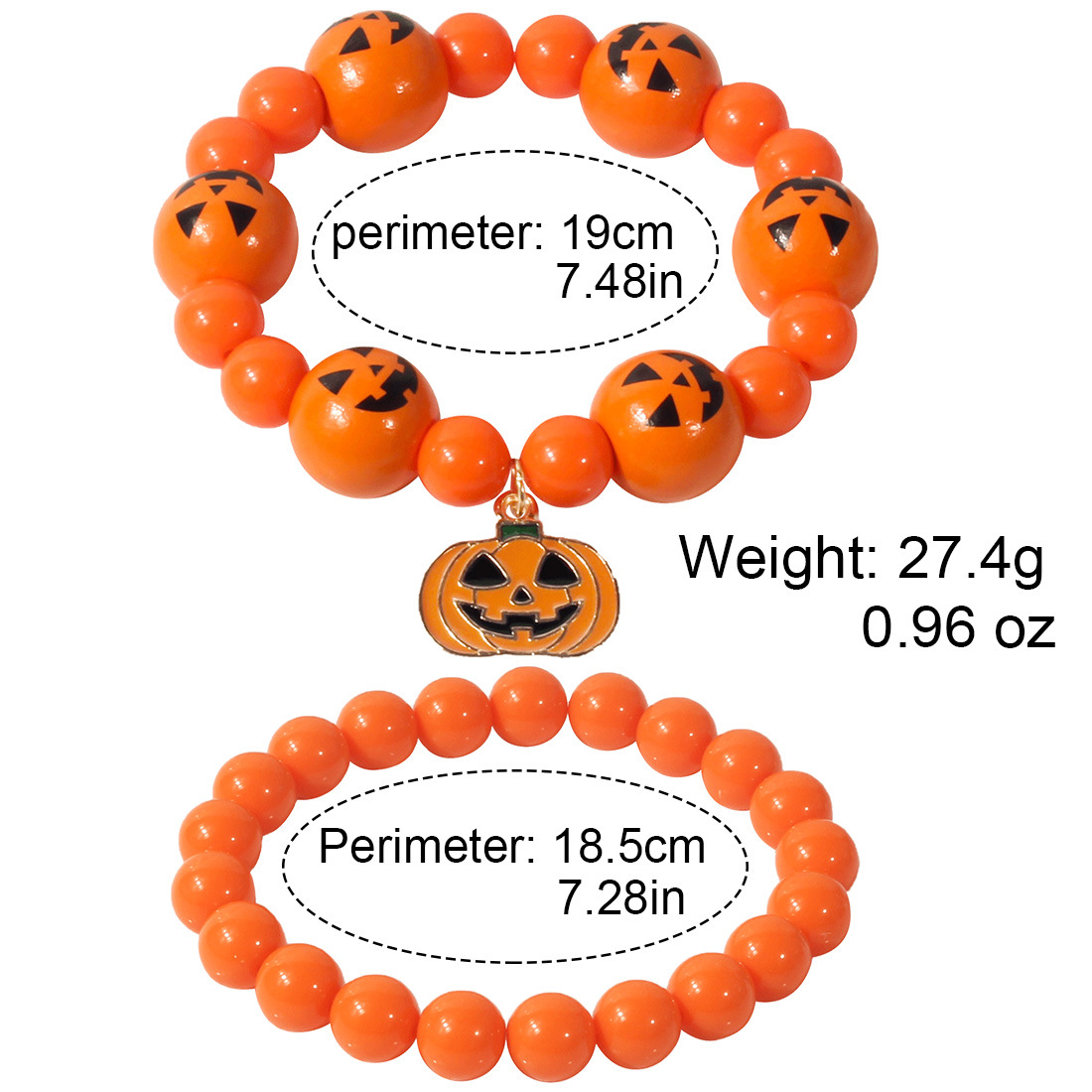 Halloween theme bracelet ghost