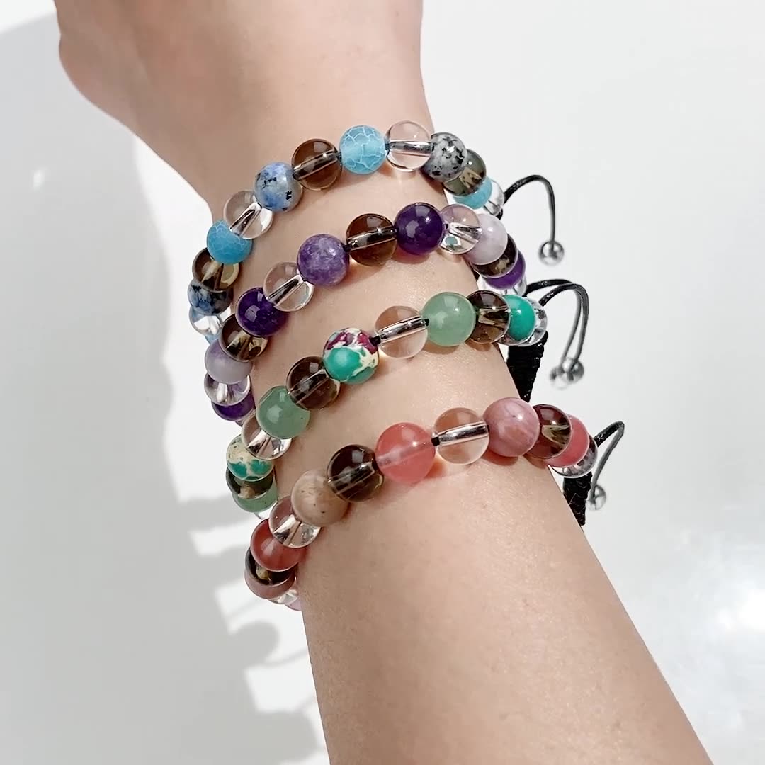 New Arrival Hot Sale Natural Stone Gemstone Bead Bracelet for Women