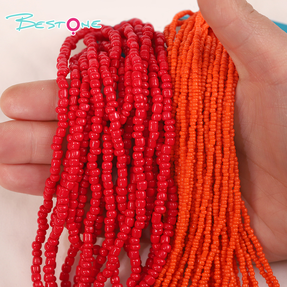 Bestone Wholesale Stock Low Price 112 Inches 6/0 Glass Seed Beads Glass Bulk for Jewelry Making