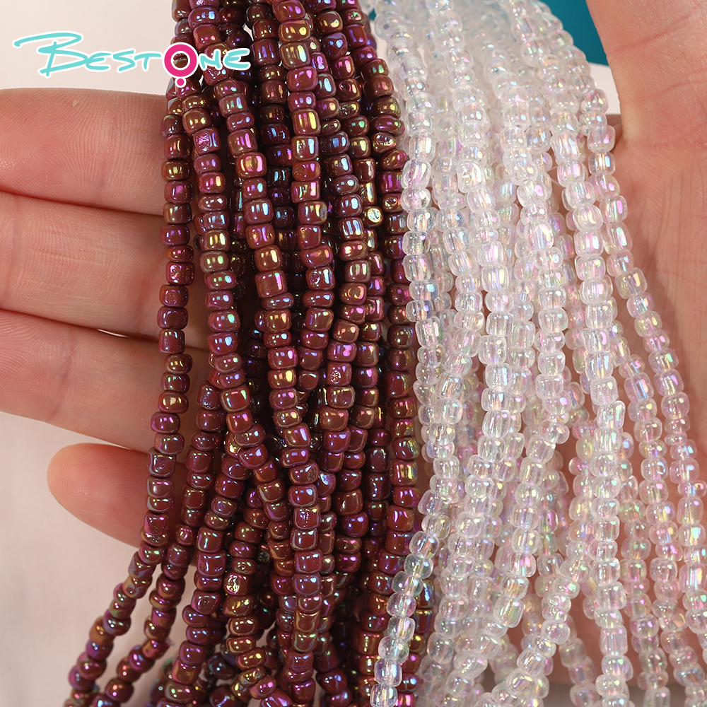 Bestone Wholesale Stock Low Price 112 Inches 6/0 Glass Seed Beads Glass Bulk for Jewelry Making