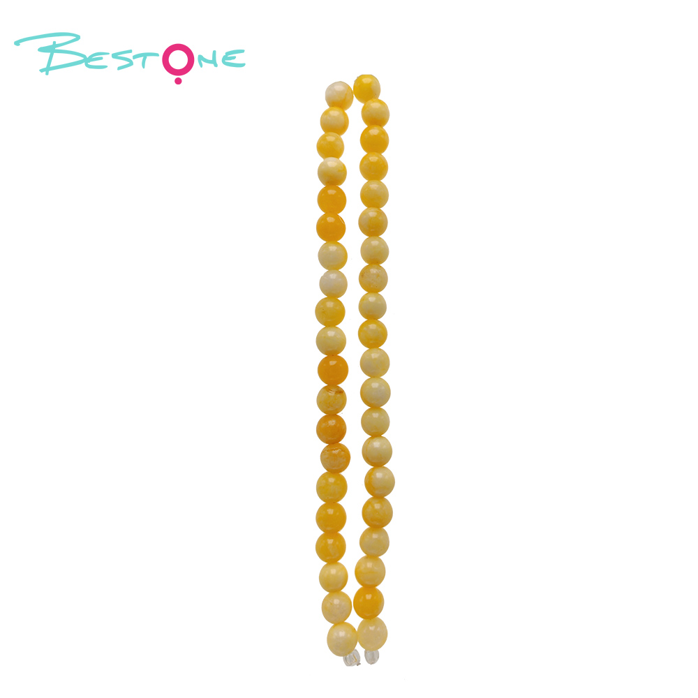 Bestone Natural Stone Loose Beads DIY Jewelry Stone Rice Beads Hand-painted Dzi Beads Agate